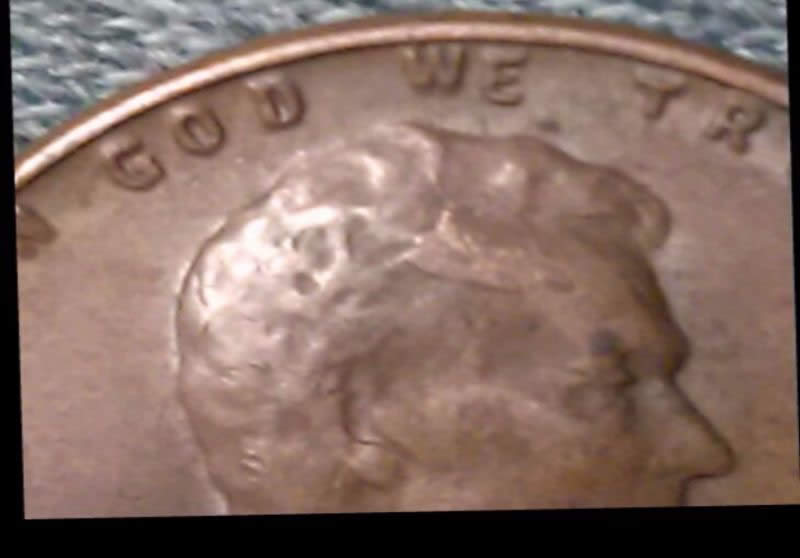 1957-P-Wheat-Cent-With-Severe-